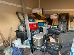 10x10 Storage Unit Landscaping Tools and Supplies, Lawn Mower and other Misc items E10 Yard 43