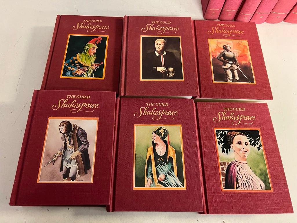 The Guild Shakespeare Complete Book Set volumes 1 - 18 plus Guide from GuildAmerica Books