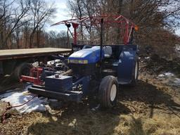 New Holland TN65 Sod Cutter & Tractor