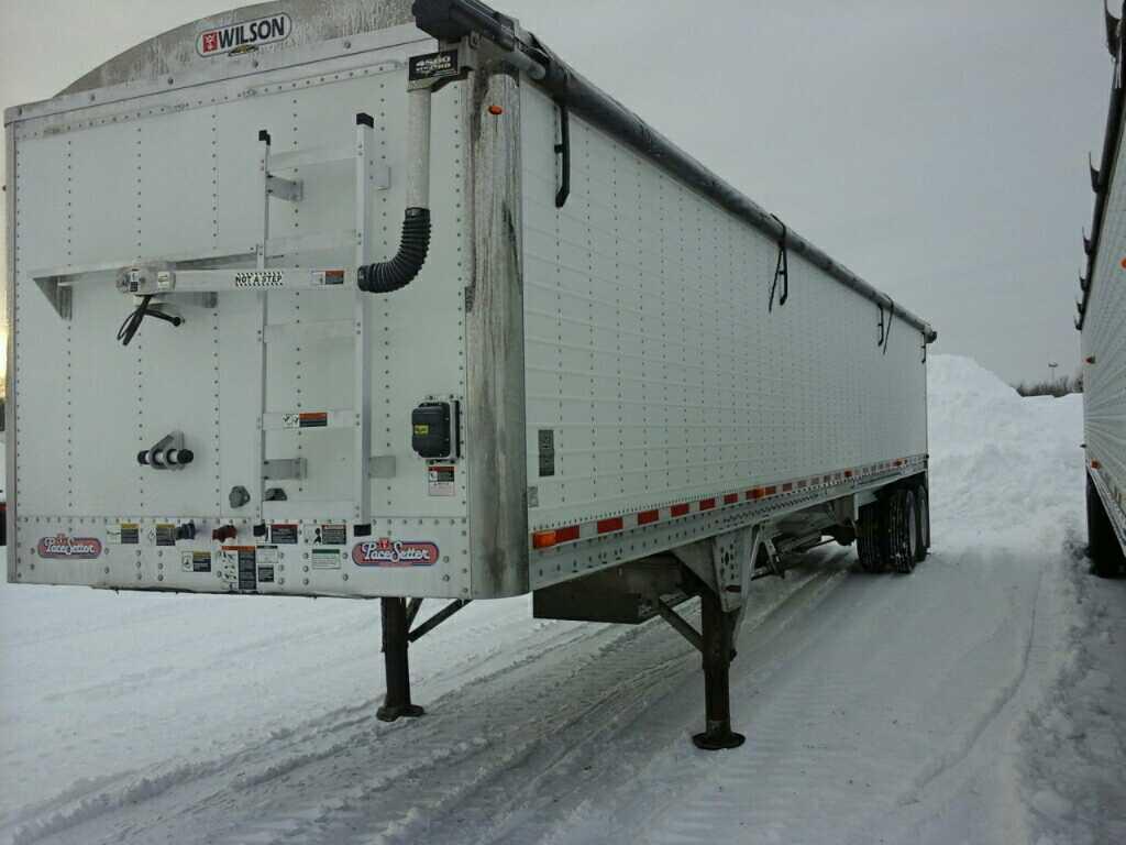 '15 Wilson DWH551 Hopper Bottom Grain Trailer