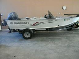 '11 Alumacraft Classic 165 Fishing Boat