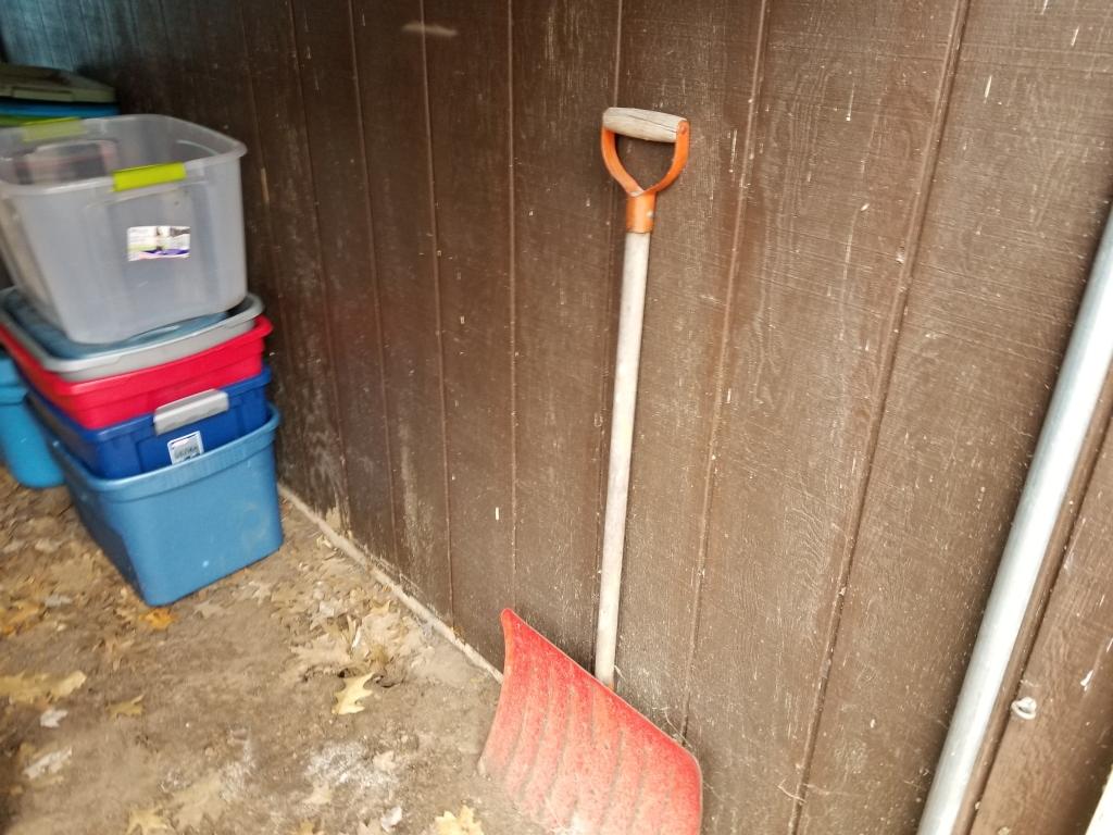 Contents of Shed, Wheel Barrow