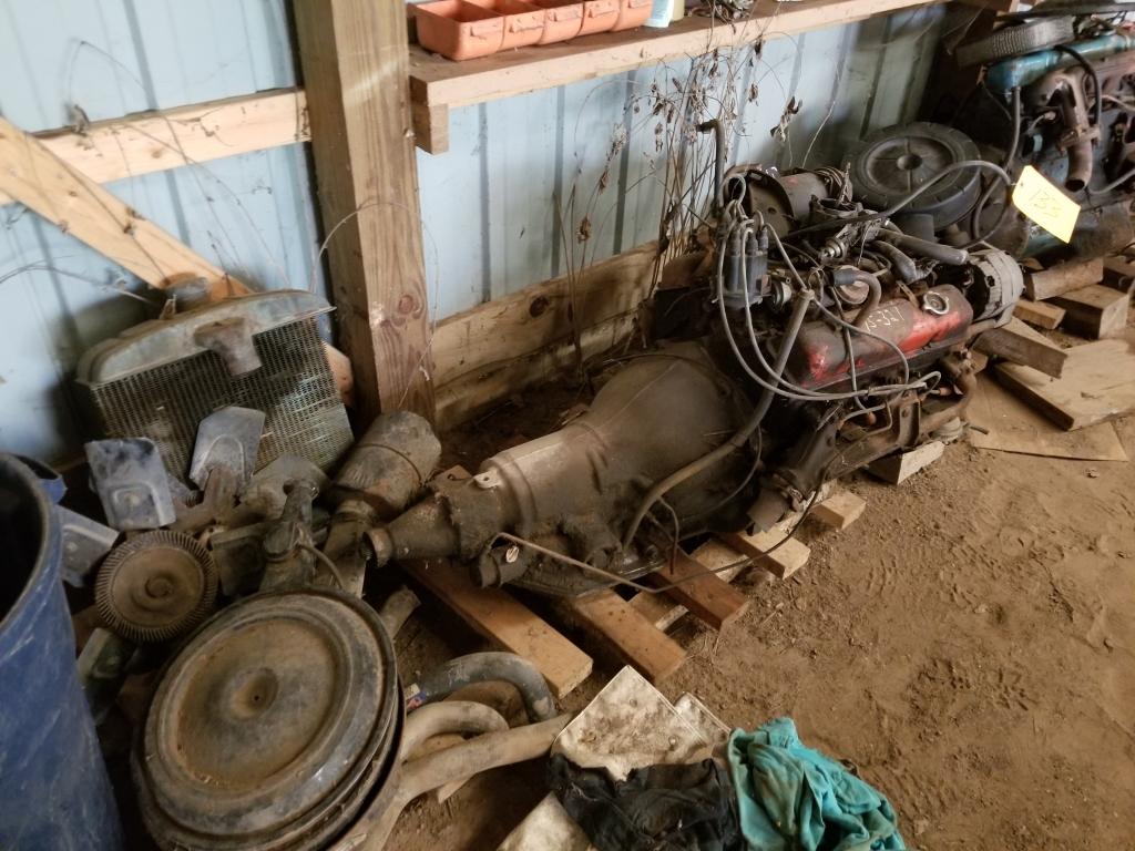 Chevy 327 Engine, Transmission, and Misc Parts