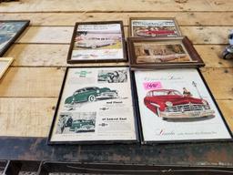 (5) Car Pictures & Frames