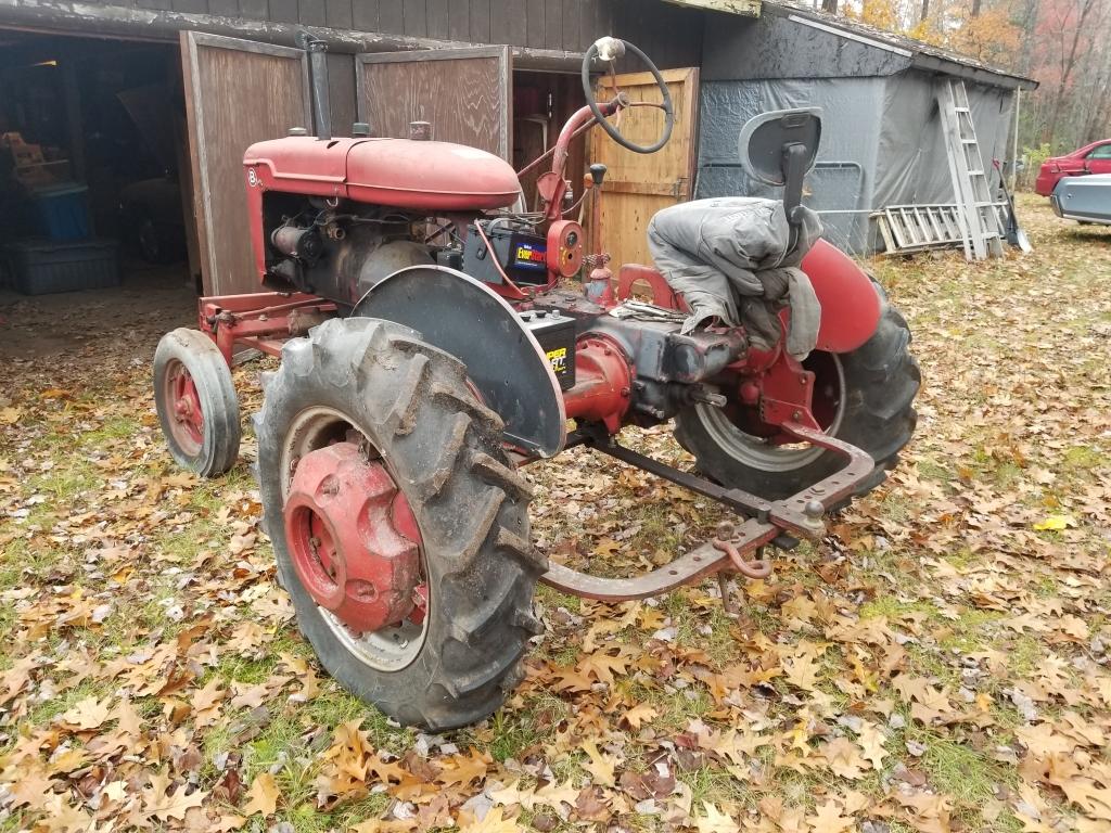 Farmall Model B Cultivision Tractor