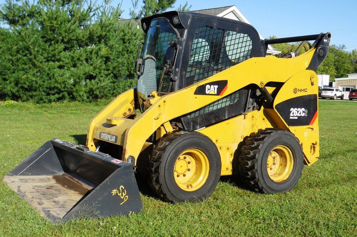 2012 Caterpillar 262c2 Skidloader, SN# CAT0262CHTMW00821, Caterpillar C3.4 4-Cylinder Turbo Diesel E