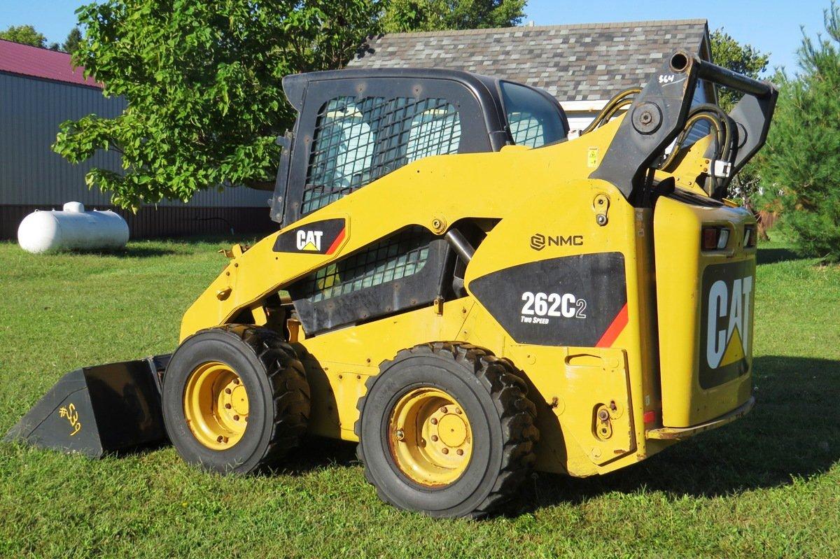 2012 Caterpillar 262c2 Skidloader, SN# CAT0262CHTMW00821, Caterpillar C3.4 4-Cylinder Turbo Diesel E