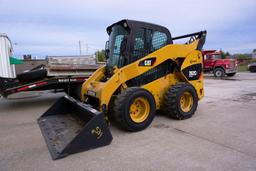 2012 Caterpillar 262c2 Skidloader, SN# CAT0262CHTMW00821, Caterpillar C3.4 4-Cylinder Turbo Diesel E