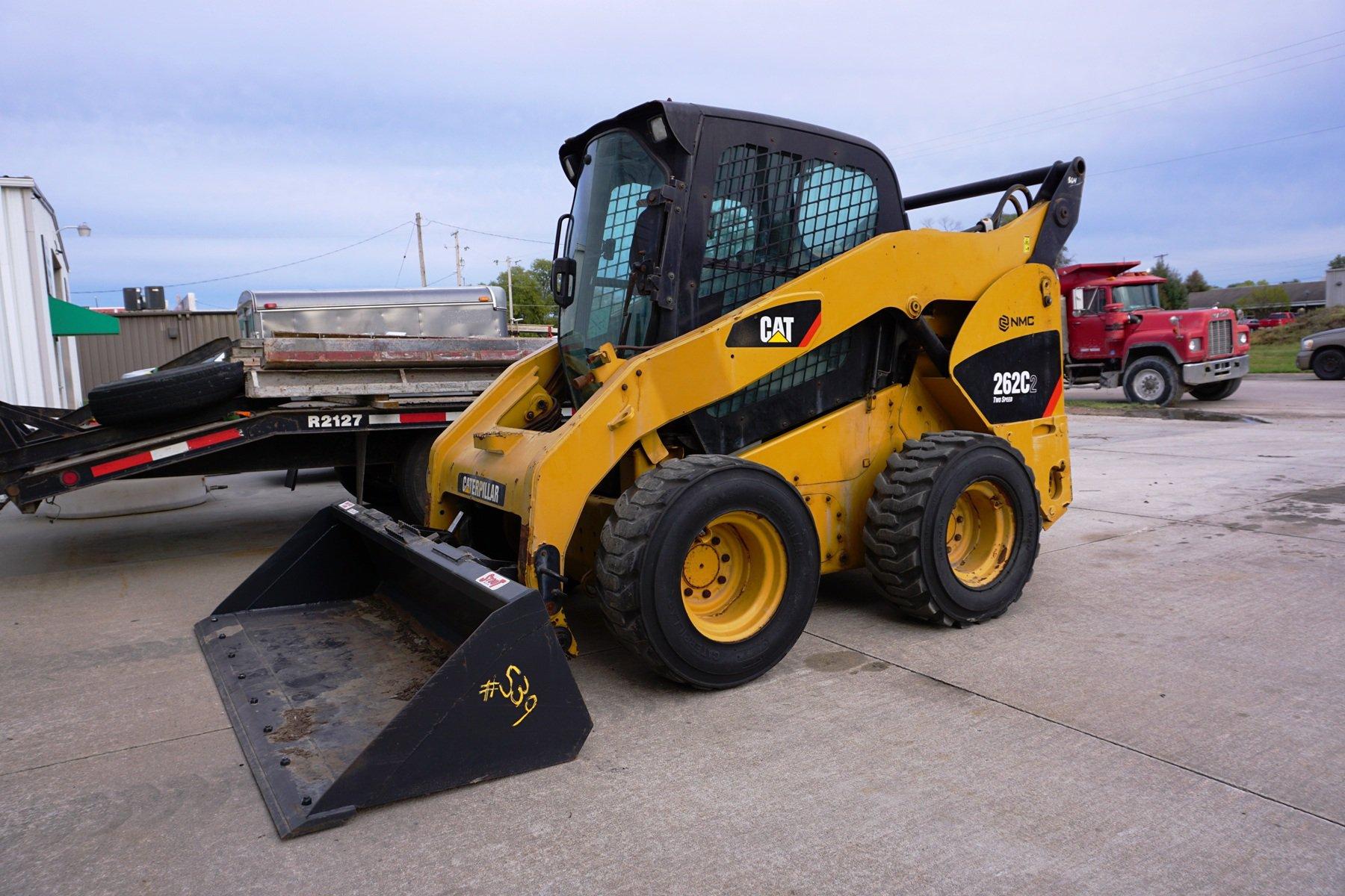 2012 Caterpillar 262c2 Skidloader, SN# CAT0262CHTMW00821, Caterpillar C3.4 4-Cylinder Turbo Diesel E