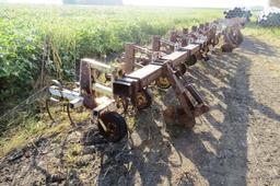 8-30 S Tine Cultivator, Straight bar, Front Stabilizer, 3-Point. 