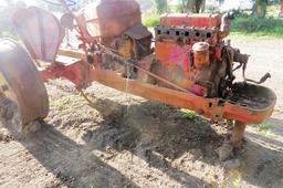 Massey Harris Model 44DR Tractor (Salvage), SN #2580, 540 PTO, 4 Cylinder Motor.