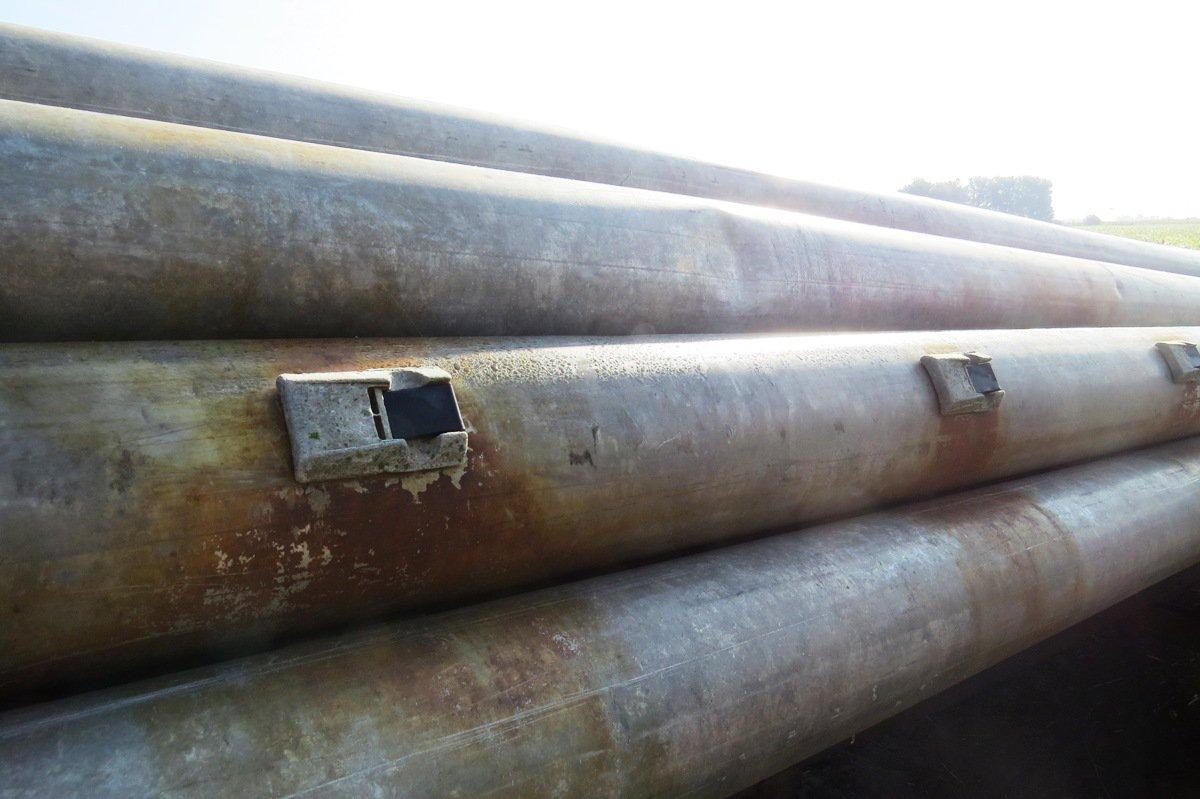 (39) 8" & 6" x 30' Gated Irrigation Pipe.