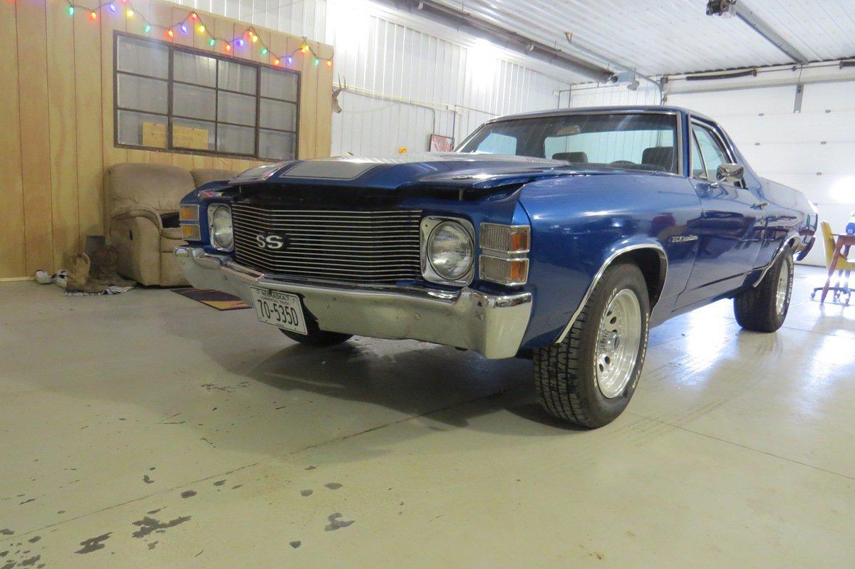 1971 Chevrolet El Camino, 400 Small Block (403 cu in), Turbo 350 Automatic Transmission, Posi-Tracti