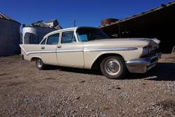 1959 Desoto 4-Door Sedan, V-8 Gas Engine, Automatic Transmission, Heat, No Air Conditioning, 23,343 