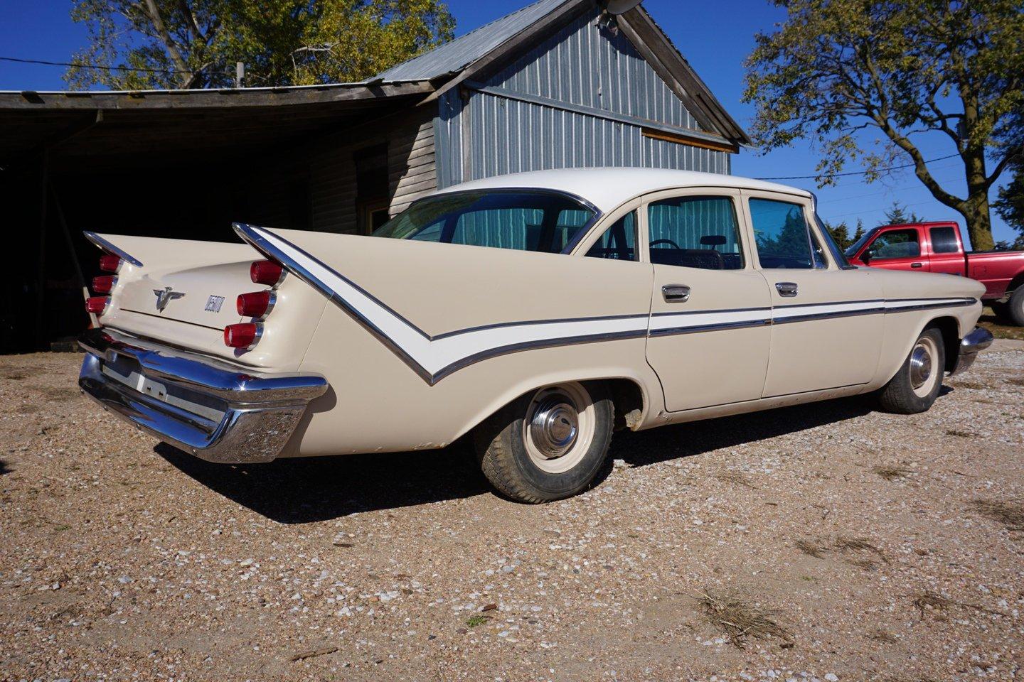 1959 Desoto 4-Door Sedan, V-8 Gas Engine, Automatic Transmission, Heat, No Air Conditioning, 23,343 