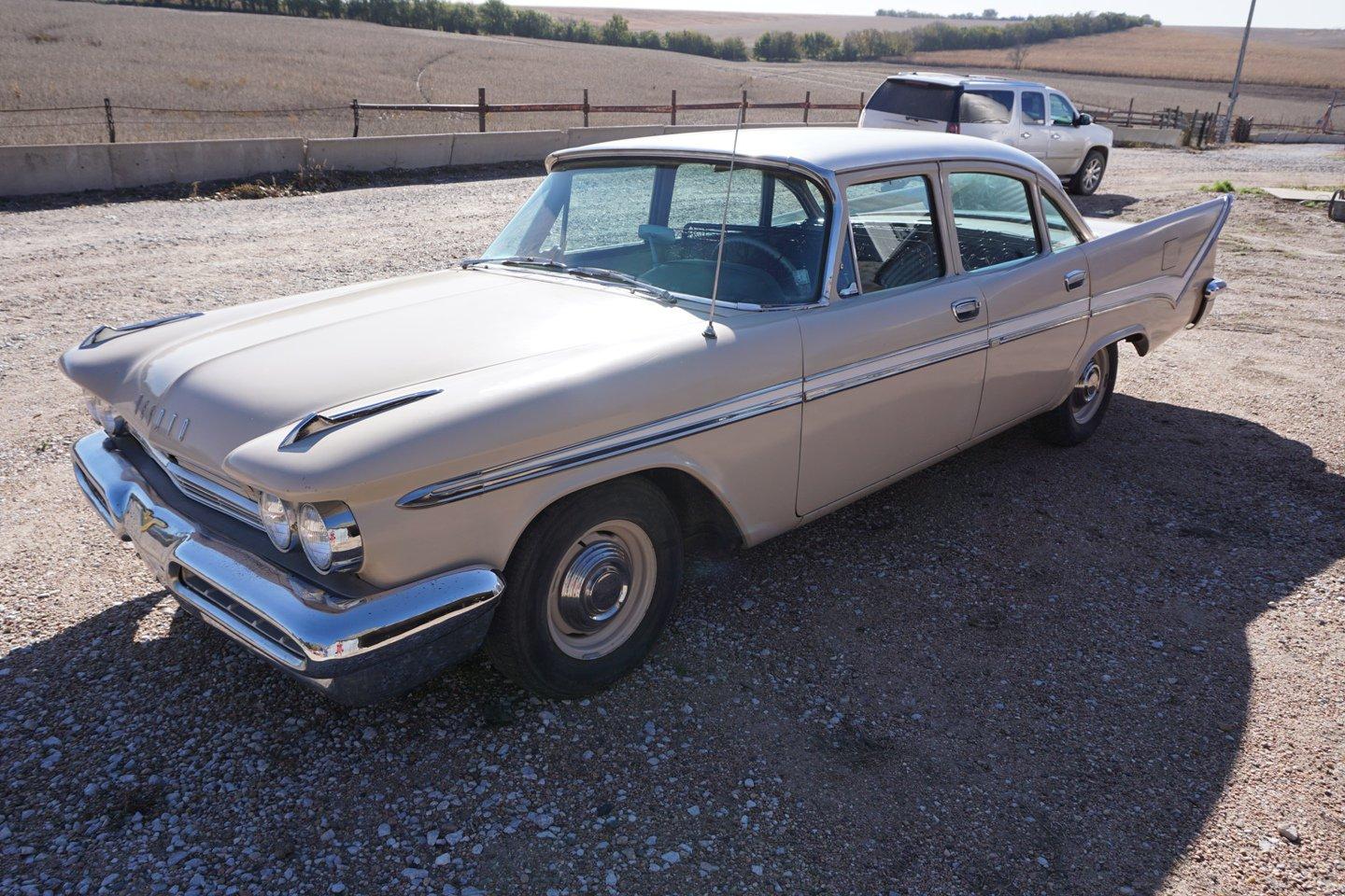 1959 Desoto 4-Door Sedan, V-8 Gas Engine, Automatic Transmission, Heat, No Air Conditioning, 23,343 