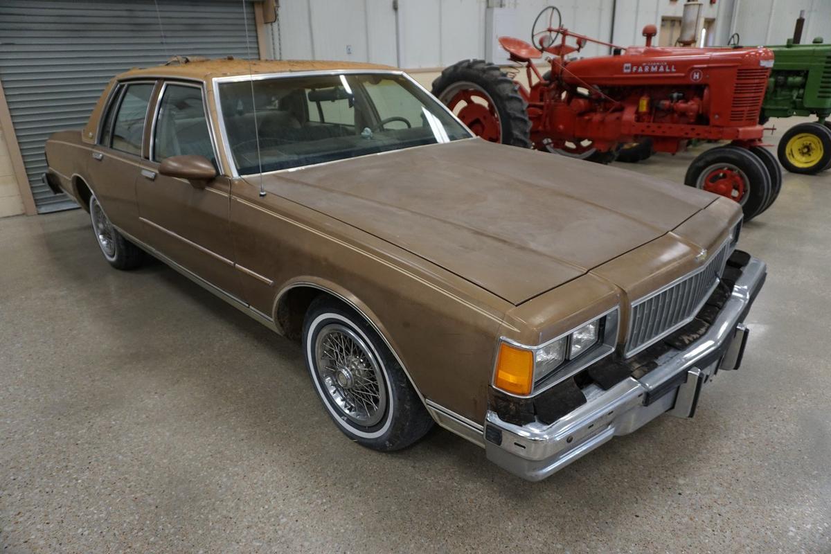 1986 Chevrolet Caprice Classic 4-Door Sedan, VIN# 1G1BN69H2GX205609, 5.0 Liter V-8 Gas Engine, Autom