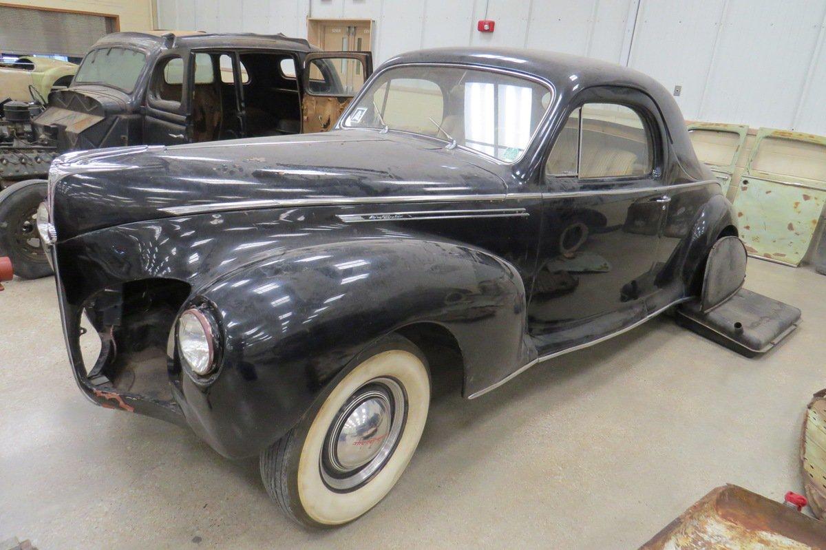 1940 Lincoln Zephyr 2-Door Coupe, Original Unrestored Condition, Engine Block Included-See Photos