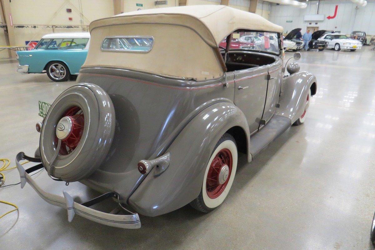 1935 Ford Phaeton 4-Door Convertible, Interior in Original Condition, Ford Flathead V8 Gas Engine, 3