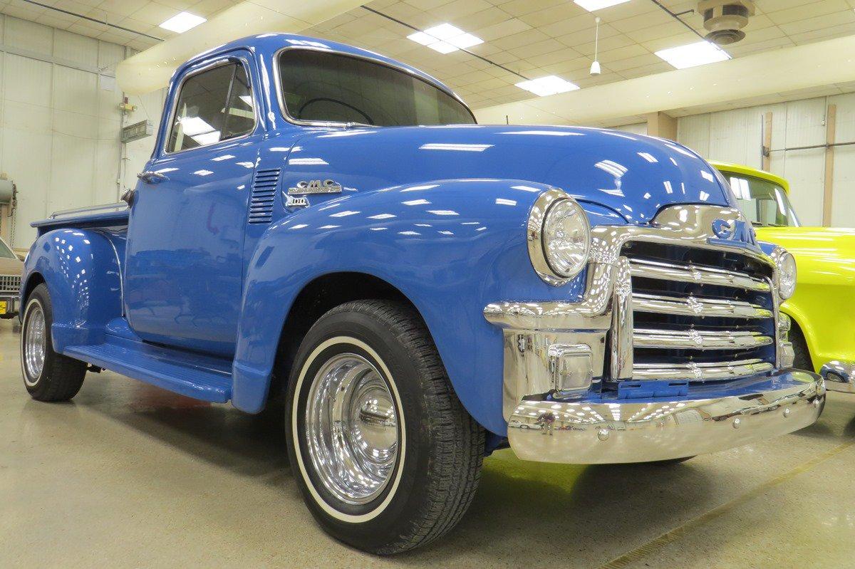 1954 GMC 100 Pickup, Chevy 350 Engine, 4-Speed Automatic Transmission, AM/FM/Cassette,