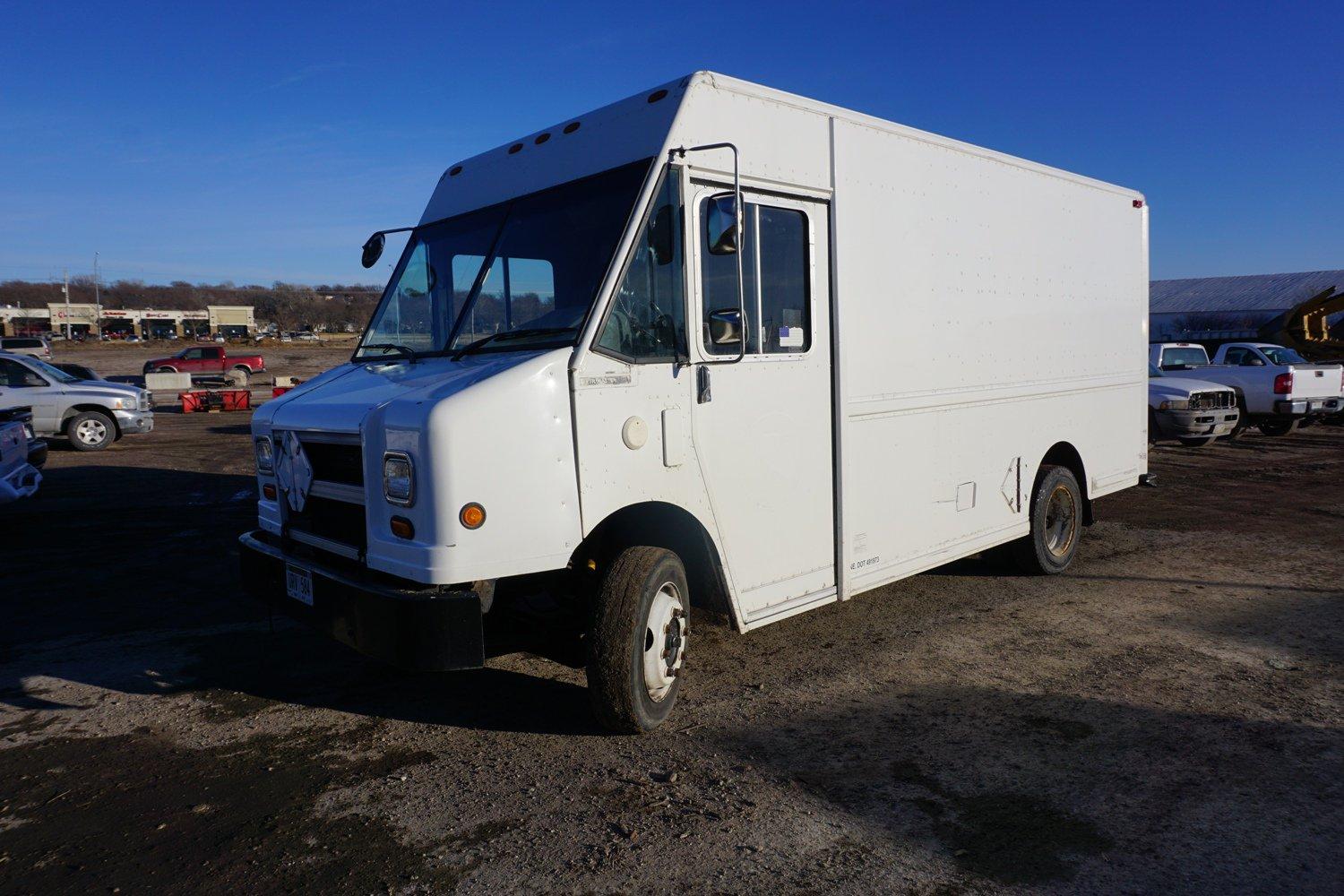 2001 Utilimaster 16’ Step Utility Van, Electronic Access System, 16,000lb. GVW, 5.9 Cummins Diesel