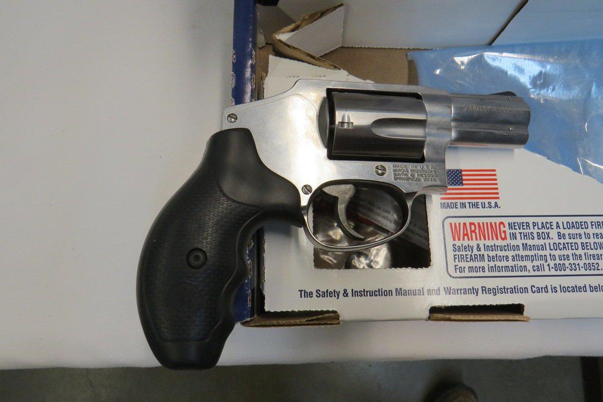 Smith & Wesson Model 640-3 Revolver, SN# CXU6001, .357 Magnum, 5-Shot, Double Action Hammerless, Sta