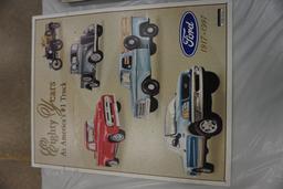Ford Eighty Years as America's #1 Truck Metal Sign (Repro).
