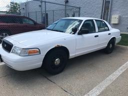 2007 Ford Crown Victoria Police Interceptor 4-Door Sedan, VIN# 2FAHP71WX7X149981, 4.6L  Gas Engine,