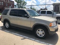 2002 Ford Explorer XLT 4x4 SUV, VIN# 1FMZU73E82ZA52661, 4.0L Gas Engine, Power Steering, Air Conditi