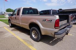 1999 Ford Model F-250 Extended Cab Diesel Pickup, 4x4, 7.3L Diesel Engine, Automatic Transmission, L