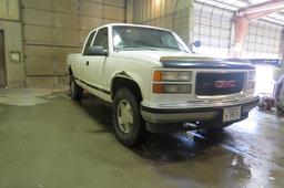 1998 GMC Sierra 1500 Extended Cab Pickup, 4x4,  VIN# 2GTEK19R1W1547184, Vortex V-8 Gas Engine, Autom