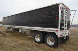 1998 Wilson Model DWH-400B 43' Tandem Axle All Aluminum Hopper Bottom Grain Trailer, VIN# 1W1UCF1W0X