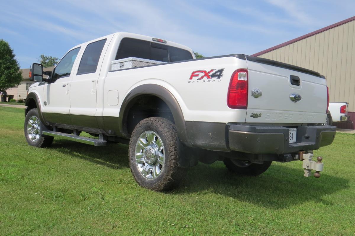 2015 Ford Model F-350 King Ranch Crew Cab Diesel 4x4 Pickup, VIN# 1FT8W3BT8FEB52193, 6.7 Liter Turbo