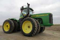 2005 John Deere 9220 Articulated 4WD Diesel Tractor, SN #RW9220P032230, John Deere Turbo Diesel Engi