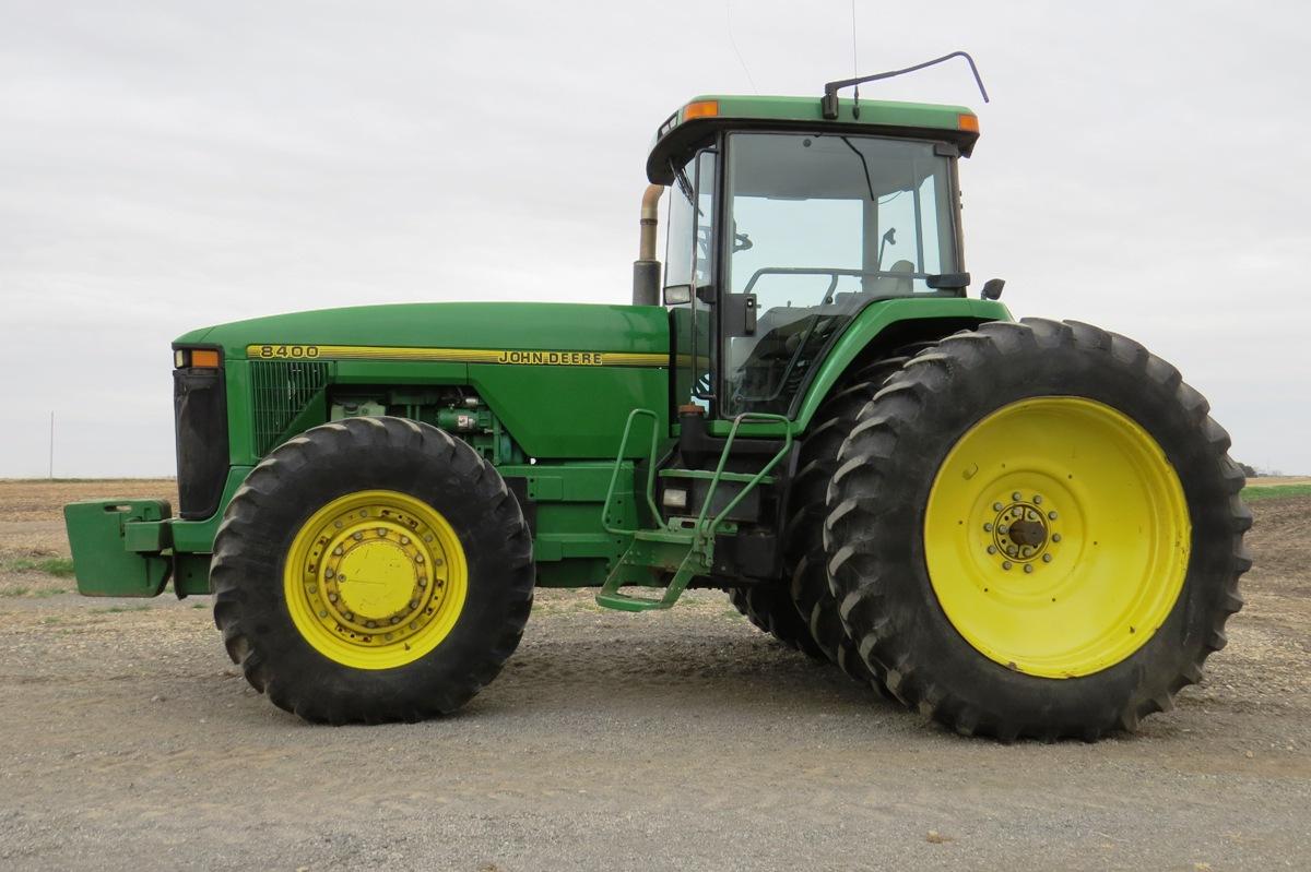 1995 John Deere Model 8400 MFWD Tractor