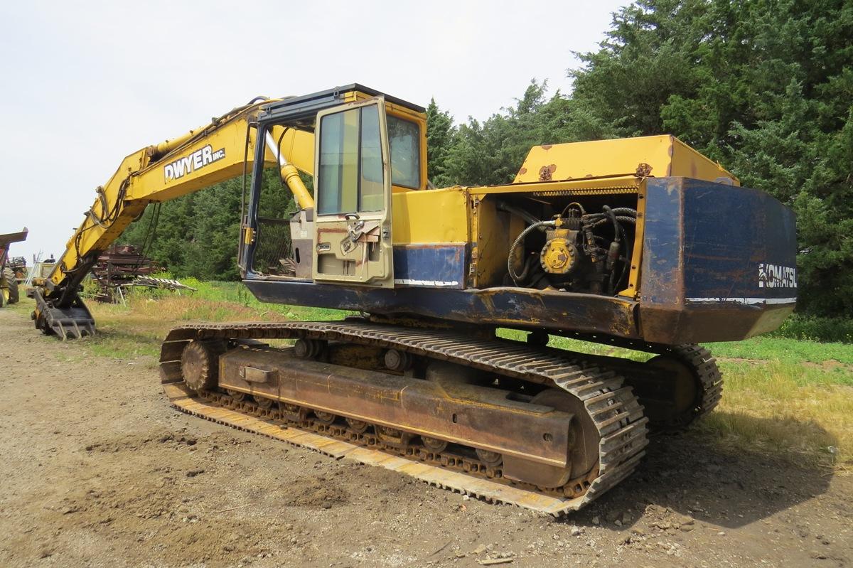 Komatsu Model PC 300LC-3, Hydraulic Track Type Excavator, SN #14109, Komatsu Turbo Diesel Engine, Hy