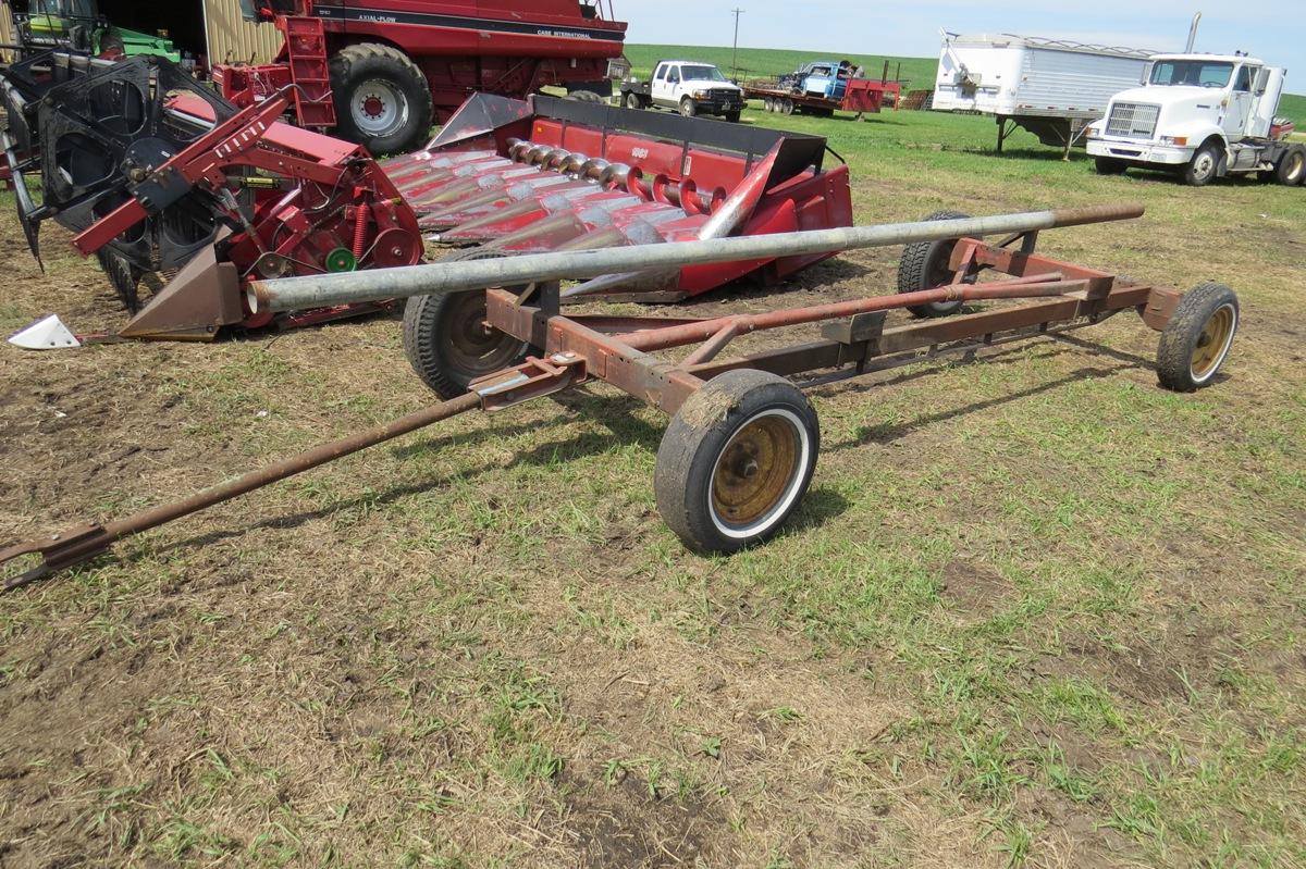 4-Wheel Wagon Gear Head Carrier Trailer.