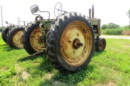 John Deere Model B Gas Tractor.