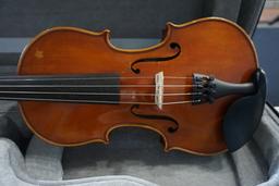 Musaica Imports 2010 1/2 Conservatory Violin, SN #AW1304 with Hard Sided Ca