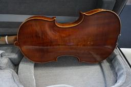 Musaica Imports 2010 1/2 Conservatory Violin, SN #AW1304 with Hard Sided Ca