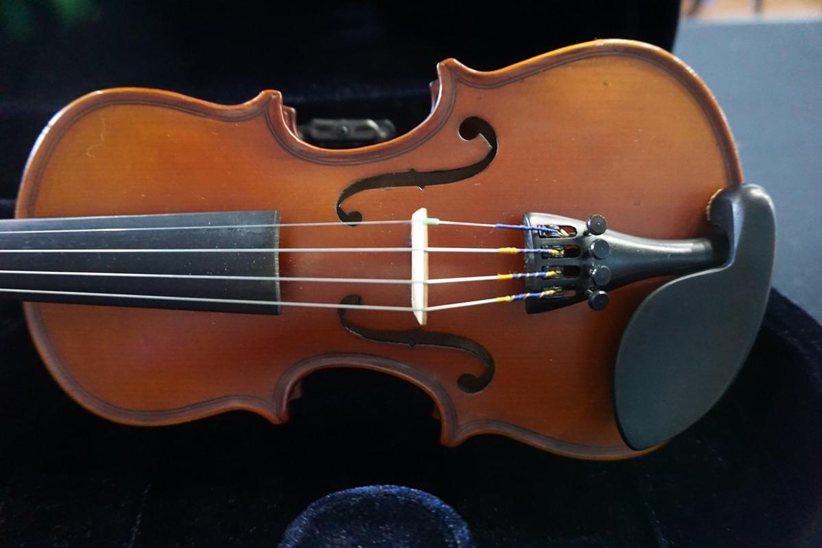 Sandner Model 300 1/10 Violin, SN #AW2014, Made in Germany, Hard Sided Case