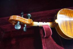 Musaica Imports 2012, 1/10 Academia Violin, SN #AW1856 (Has Surface Scratch