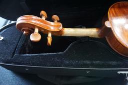 Musaica Imports 2013 1/2 Concert Violin, SN #PA1083, Hard Sided Case & FOM