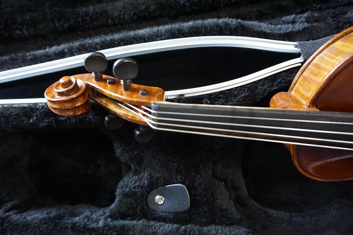A. Cavallo Violins 2002 1/4 Conservatory Violin (2 Cracks on Front), SN #AC