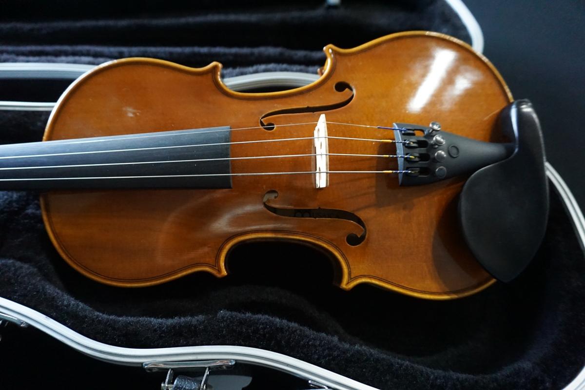 Musaica Imports 2014 1/2 Academia Violin, SN #PA1143, Hard Sided Case.
