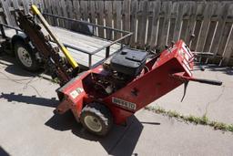 Barreto Commercial Walk-Behind Trencher, Briggs & Stratton 16HP Vanguard Gas Engine with Electric St