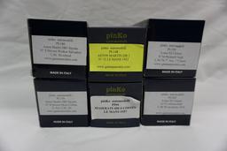 (6) Pinko 1:43 Scale Models in Boxes, 3 Aston Martin, Maserati 450, 2 Lotus