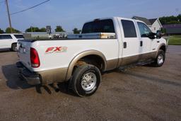 2004 Ford F-250 XLT Lariat Crew Cab Diesel Pickup, 6.0 Liter Diesel Engine, Automatic Transmission,