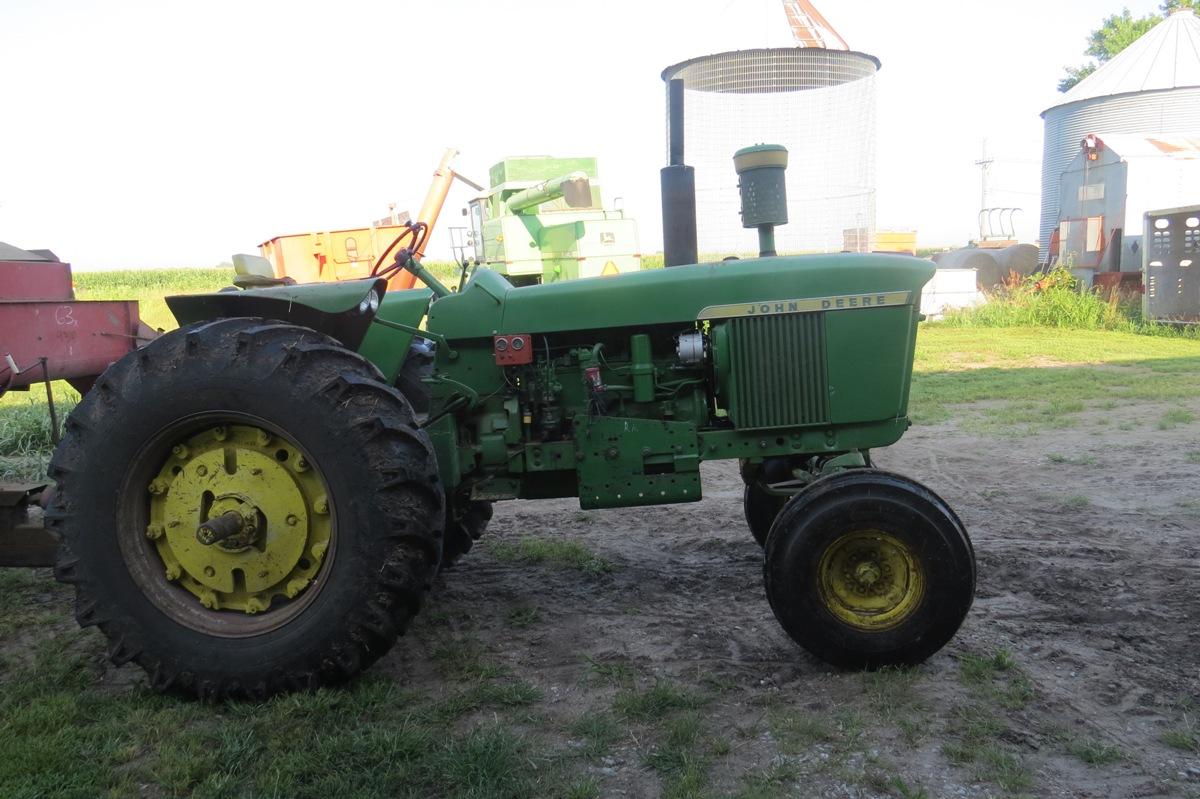 1967 John Deere 4020 Diesel Tractor, SN SNT213R099825R, 6 Cylinder 404 Dies