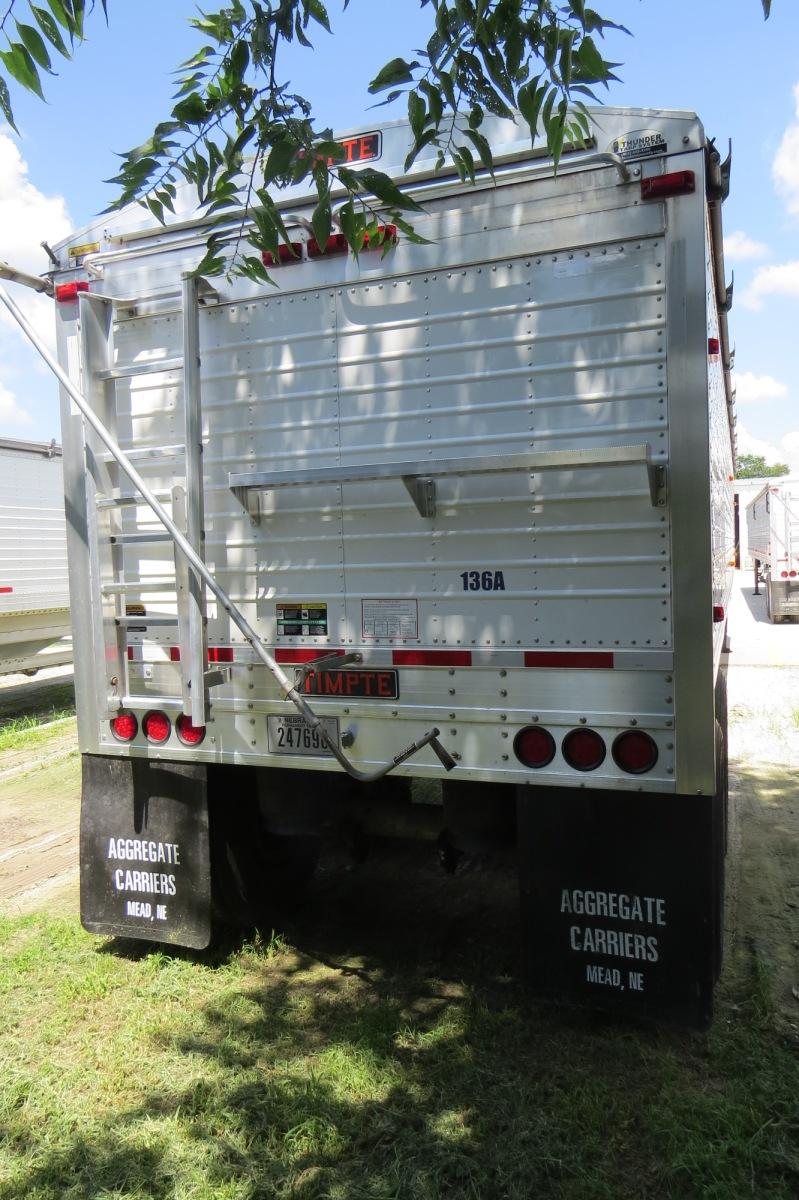 2016 Timpte "Super Hopper" Tandem Axle 42' All Aluminum Grain Trailer, VIN# 1TDH42220GB152683, 65,00